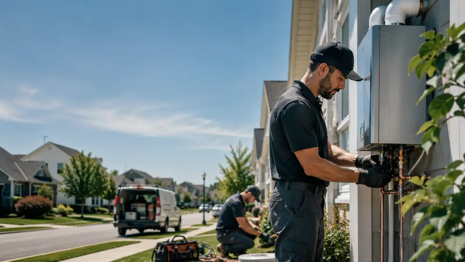 Tankless Water Heater Installation in Estelline, TX